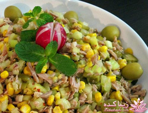 انواع سالاد(هر روز با یک سالاد)